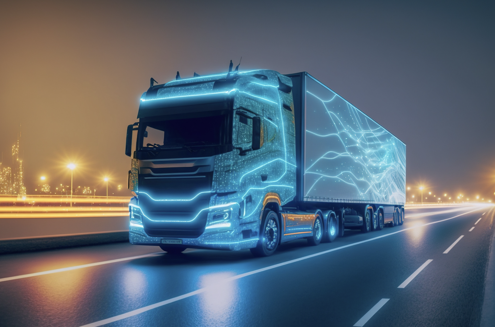 autonomous driving trucks